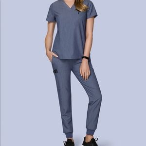 Scrub Top and Bottom